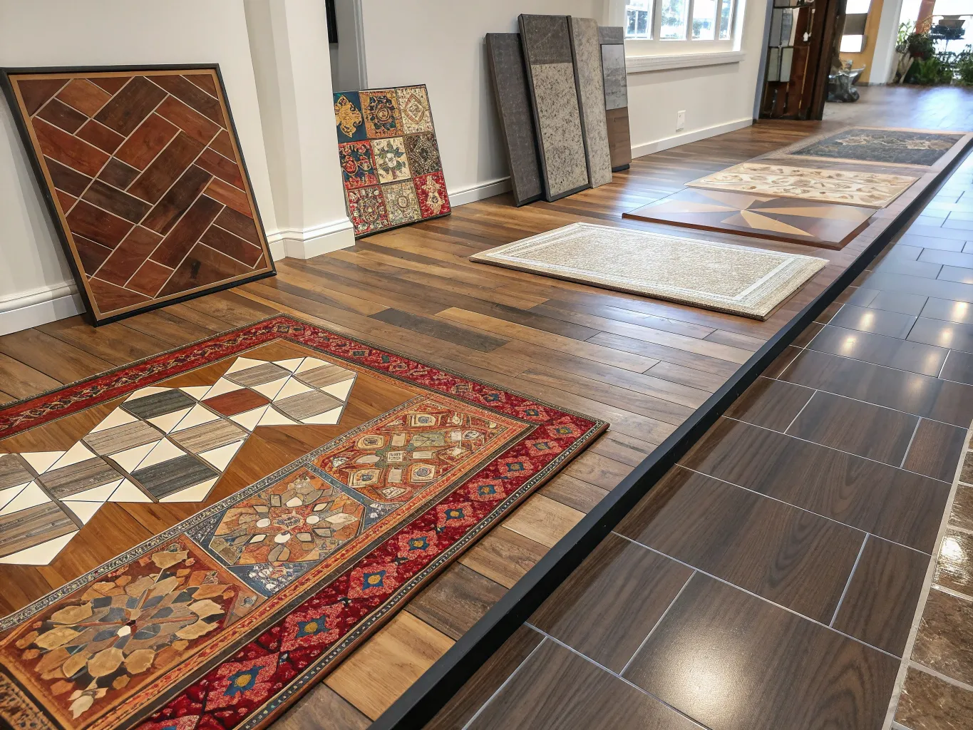 Bodenbeläge Materialien